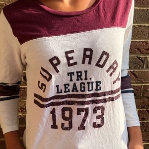 Super dry long sleeve t shirt